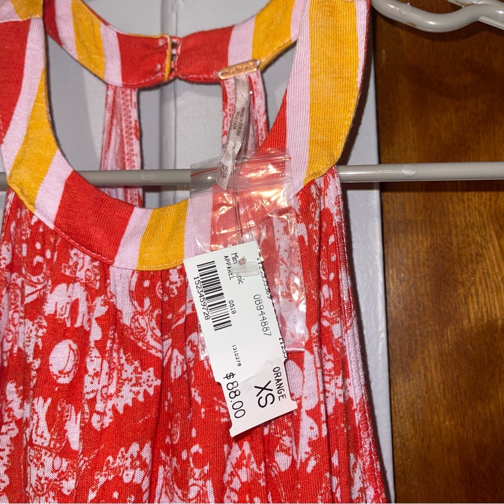 NWT Free People Halter Colorblock Top - Picture 9 of 10